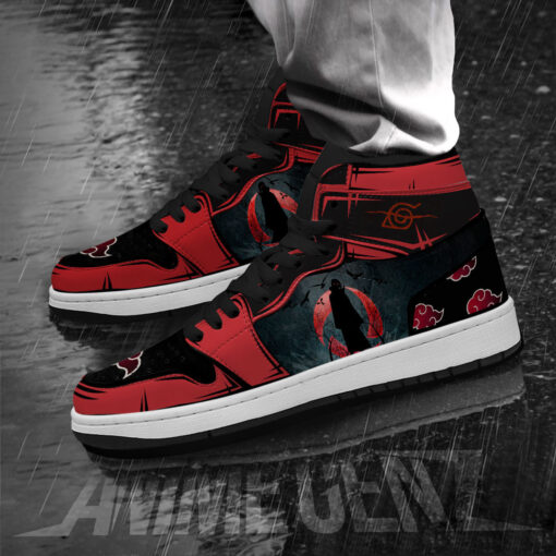 Naruto Itachi Akatsuki JD Sneakers Custom Anime Shoes - Image 3