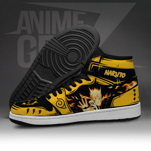 Naruto Bijuu Mode JD Sneakers Custom Anime Shoes - Image 5