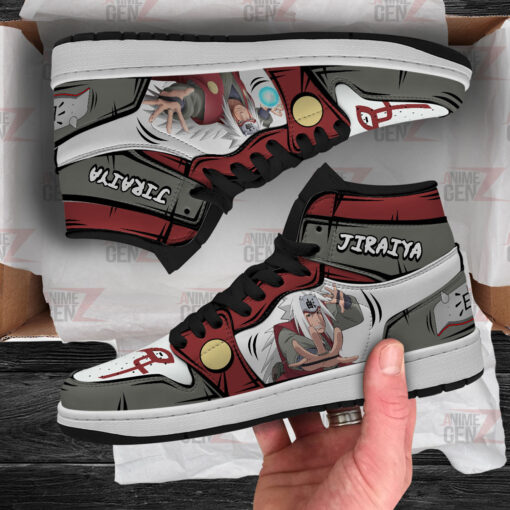 Naruto Anime JD Sneakers Jiraiya Custom Anime Shoes - Image 4