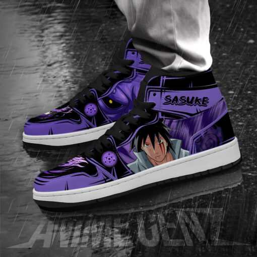 Naruto JD Sneakers Uchiha Sasuke Susanoo Custom Anime Shoes - Image 3