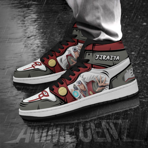Naruto Anime JD Sneakers Jiraiya Custom Anime Shoes - Image 3