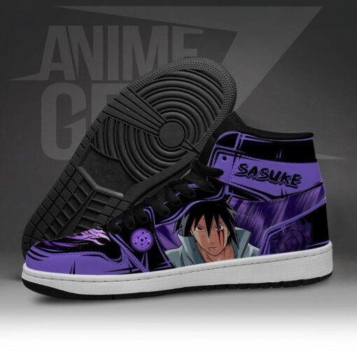 Naruto JD Sneakers Uchiha Sasuke Susanoo Custom Anime Shoes - Image 5