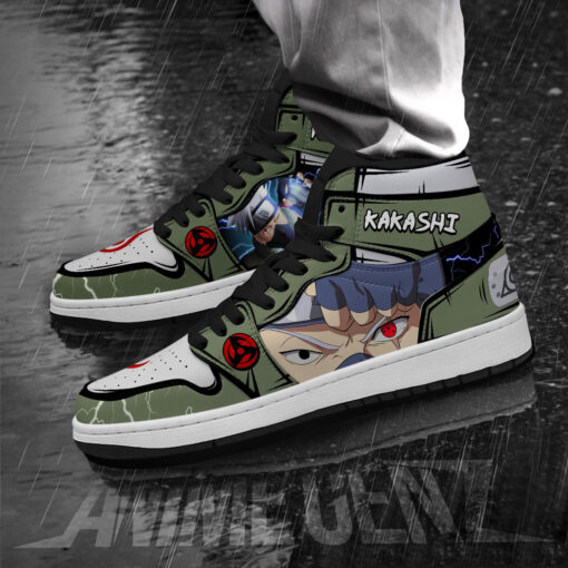Naruto JD Sneakers Kakashi Anime Custom Shoes - Image 3