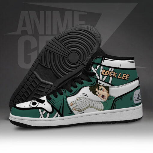 Naruto Anime JD Sneakers Rock Lee Custom Anime Shoes - Image 5