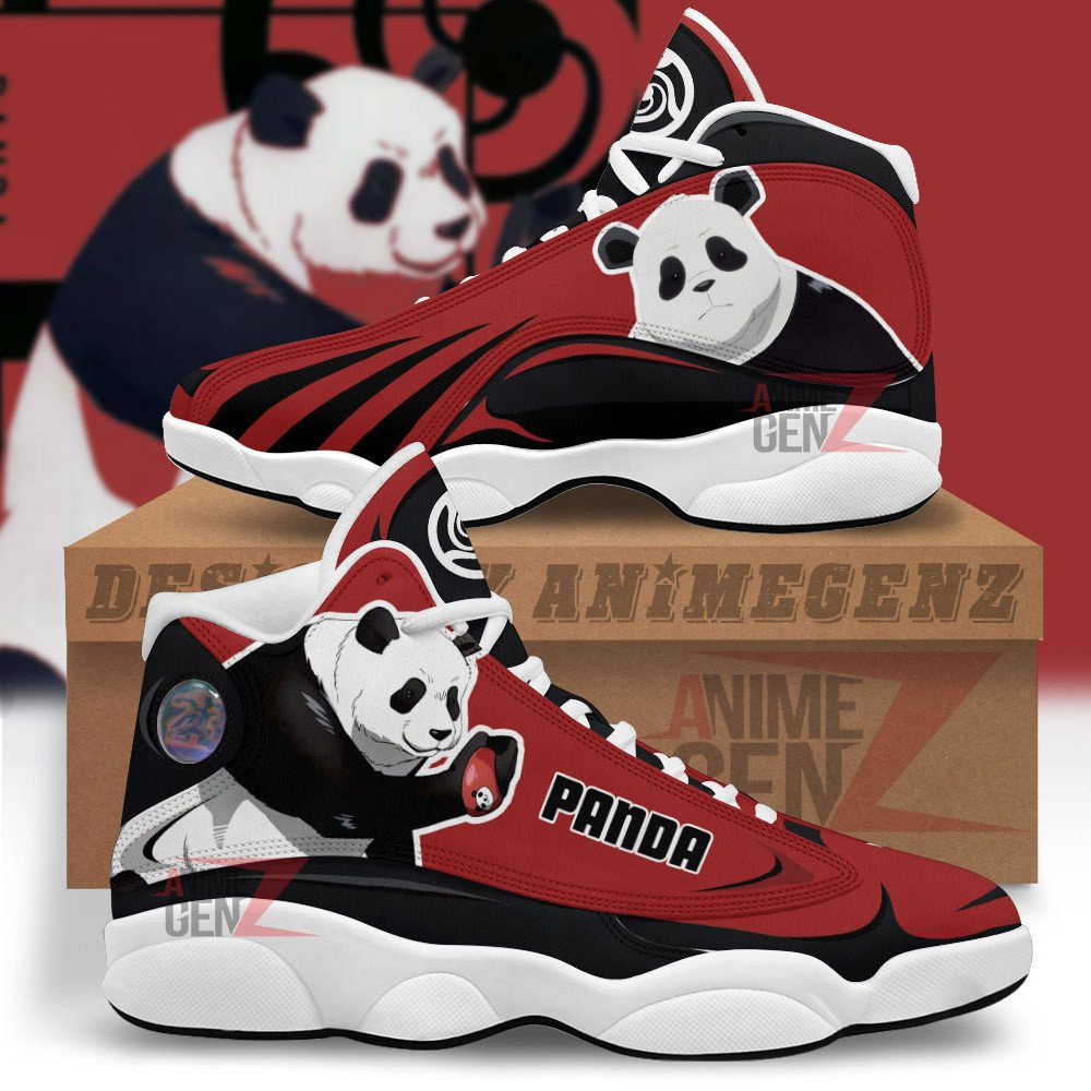 Jujutsu Kaisen Panda Air Jordan 13 Custom Anime Shoes