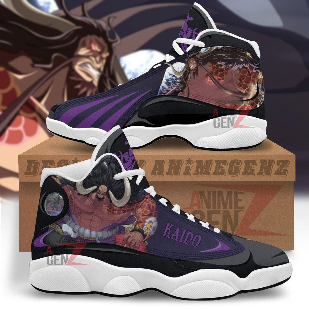 One Piece Kaido Air Jordan 13 Sneakers Custom Anime Shoes