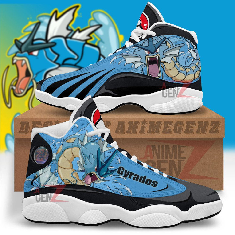 Pokemon Gyrados Air Jordan 13 Sneakers Custom Anime Shoes