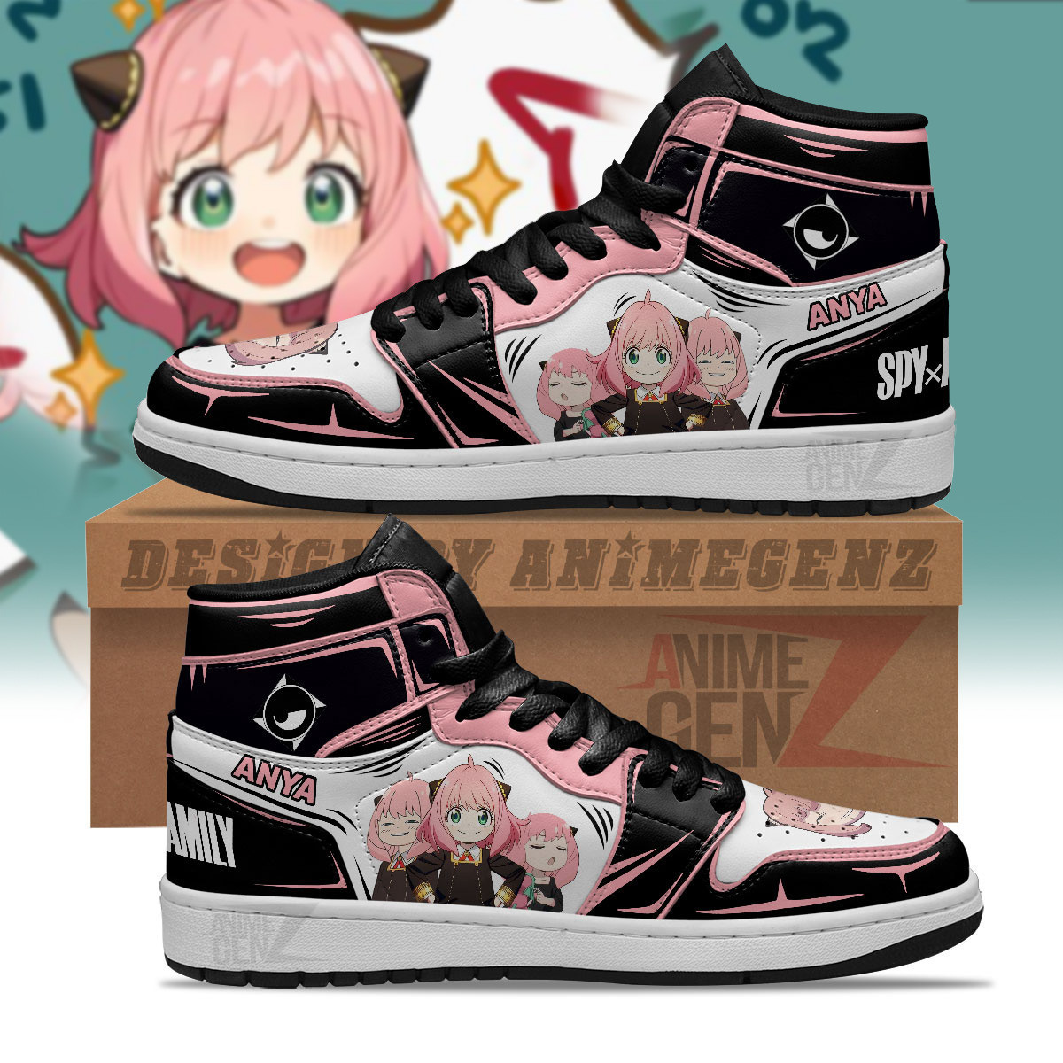 Spy X Family Anya Forger JD Sneakers