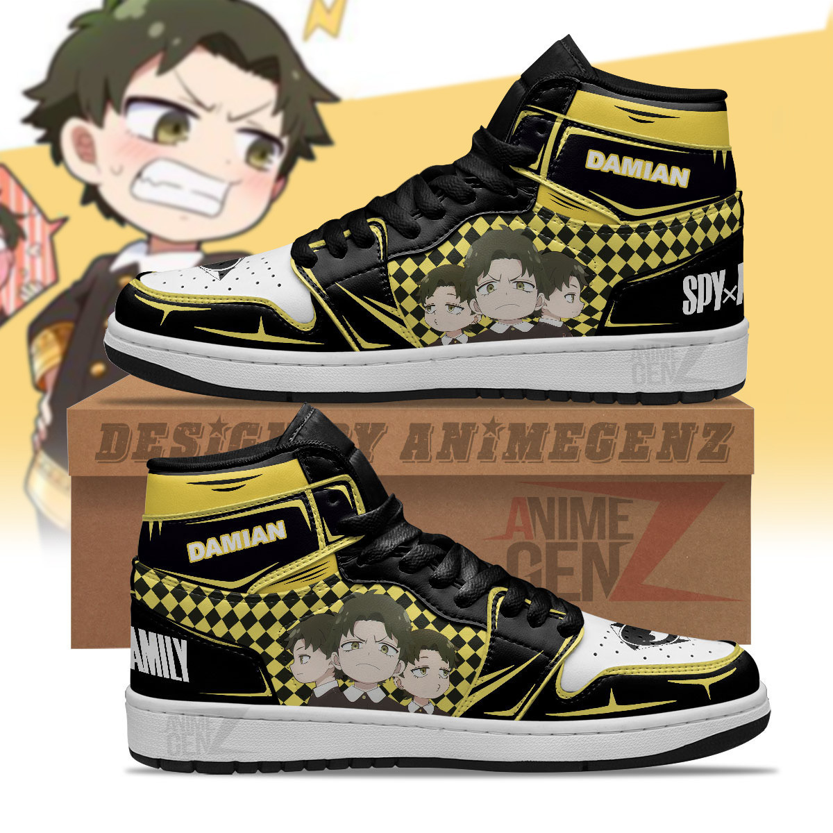 Spy X Family Damian Desmond JD Sneakers