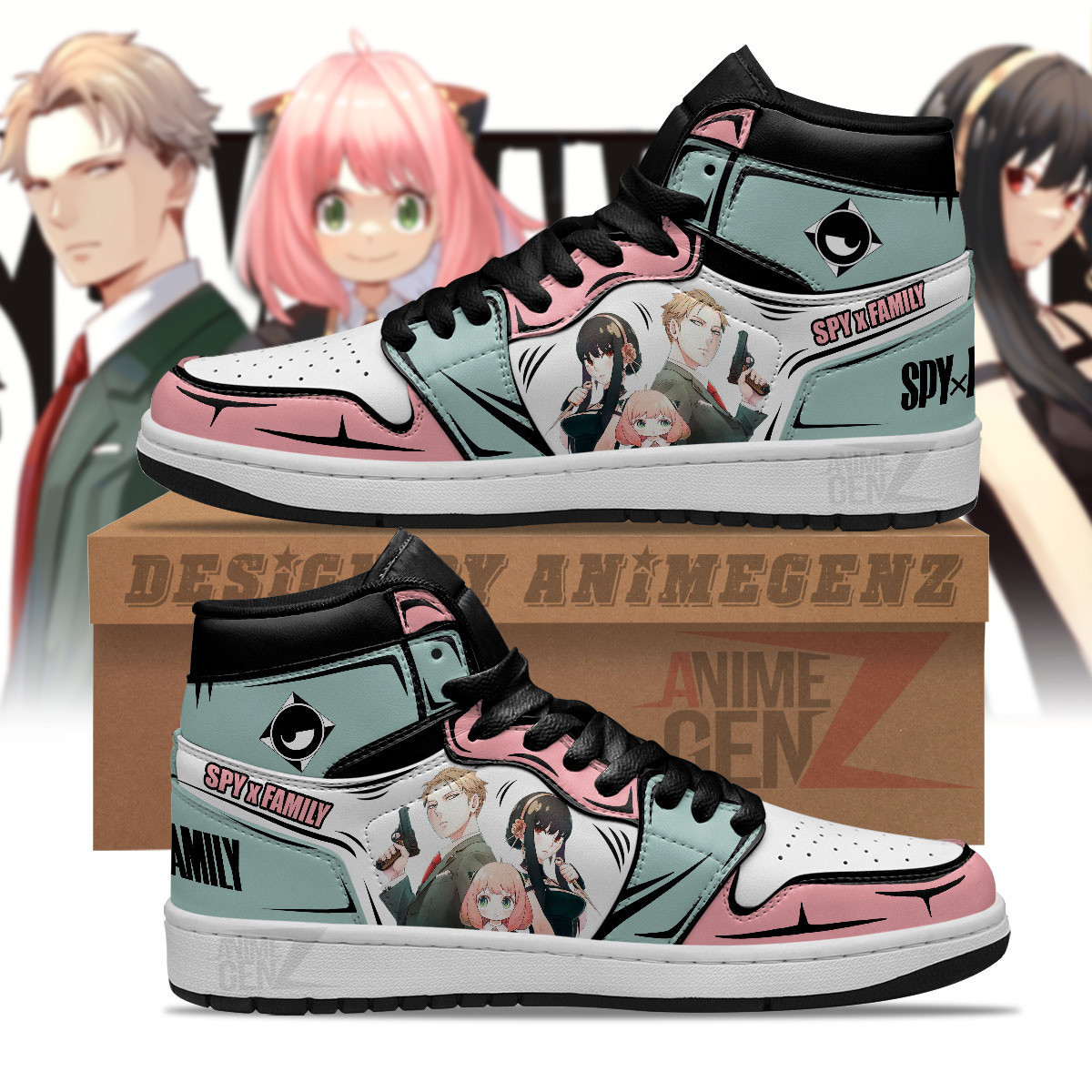 Spy X Family Family JD Sneakers